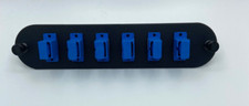 CCH-CP06-3C Compatible Fiber Adapter Panel SC 6 Port  SM UPC Adapter Plate picture
