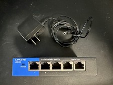 Linksys LGS105V2 5 Port Business Gigabit Switch Unmanaged picture