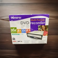 Memorex Dual Format DVD Recorder Double Layer Nero 6 Memorex Suite 16X BRAND NEW picture