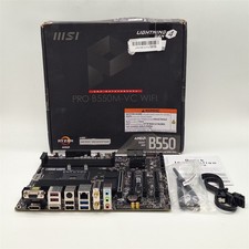 MSI PRO B550M-VC WiFi ProSeries Motherboard (AMD AM4, DDR4, M.2, Wi-Fi, mATX) picture