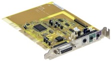 SOUND CARD AZTECH SOUND 16B SRS 3D BP AZT2320 ISA picture