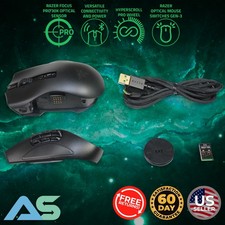 Razer Naga V2 Pro Hyperspeeed Wireless MMO Gaming Mouse Focus Pro 30K Optical picture