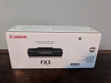 CANON FX3 Monochrome Laser Cartridge New sealed  in it's orginal packaging picture