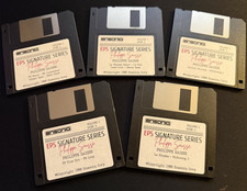 Ensoniq 5 Disk Library Set - Philippe Saisse EPS Signature Series - ASR-10 - ESS picture