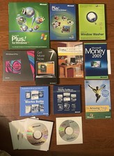 LOT Microsoft Windows 8 PRO Ultimate PLUS XP Office Money Suite Works W/ KEY Etc picture