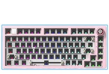 EPOMAKER x LEOBOG Hi75 Pink Aluminum Alloy Wired Mechanical Bare Bone Keyboard picture