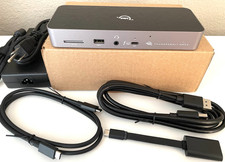 OWC 11-Port Thunderbolt 4 Dock OWCTB4DOCK w/ TB4 (USB-C), DP Adapter + Cables picture