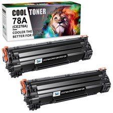 2PK Black CE278A Toner Cartridge For HP 78A LaserJet Pro M1536DNF P1606 P1566 picture