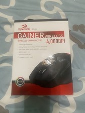 Redragon Gainer RED-M656-R1BK Wireless Gaming Mouse, 4000 DPI 2.4Ghz Gamer picture