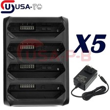 USA 5PCS 4-Port Battery Charger for Zebra TC70 TC72 TC75 TC77 SAC-TC7X-4BTYPP-01 picture