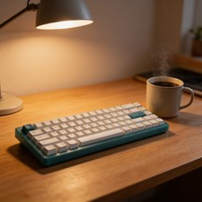 NovelKeys NK65 RFP Edition Keyboard w/ linear Lubed switches picture