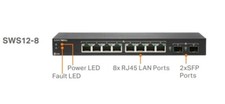 02-SSC-8365 SonicWall Switch SWS12-8 w/ WIRELESS NETWORK MANAGEMENT & SUP 3 YR picture