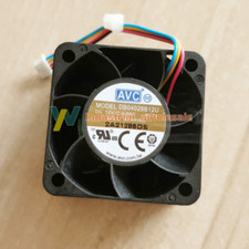 1pc new AVC 40x40x28mm BALL BEARING 12V 0.66A FAN DB04028B12U 4-WIRE 23.8CFM picture