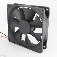 5pcs Brushless DC Cooling Fan 120x120x25mm 120mm 12025 7 blades 5V 12V 24V 2pin picture
