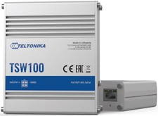 Teltonika TSW100 000030 Industrial Unmanaged PoE+ Switch with UK PSU picture