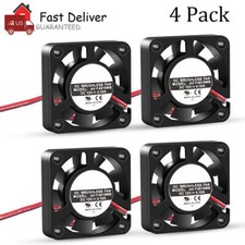 4PCS DC12V Cooling Computer Case Fan 4010 40x40x10mm PC 3D Printer 2Pin US Stock picture
