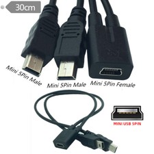 NFHK USB-C Female DC 5V to Dual Micro USB 5Pin Male Splitter Extension Cable picture