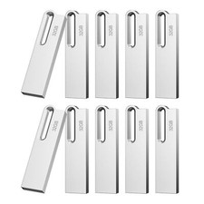Wholesale 10 Pack 32GB Metal USB 2.0 Flash Drives Memory Sticks picture