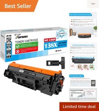 NO CHIP with Tool] 138X W1380X 138A W1380A Compatible Toner Cartridge Black H... picture
