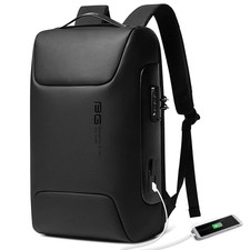 BANGE Anti Theft Backpack,Smart Work Backpack with USB Charging Slim, Black  picture