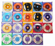 Lot of 19 Mini CD-R Discs w/ Colorful Cases Memorex Sony Mavica 8cm picture