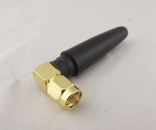 10pcs SMA Male Plug Right Angle 5CM GSM GPRS 433MHz Ham Radio Antenna New picture