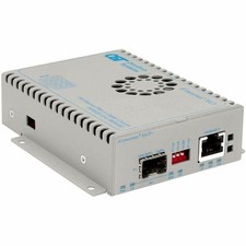 Omnitron Systems 10GBASE-T Ethernet Copper to Fiber Media Converter 8589N0F picture