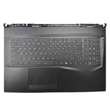 New 3077E2C213Y For MSI GE75 Palmrest Keyboard Full Color Backlit US picture