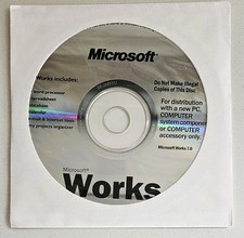 Microsoft Works 7.0 FACTORY SEALED (PC, CD-ROM) picture