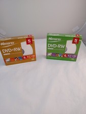 2 - Memorex DVD-RW  4.7GB - 4x - 120min - 5 pack NEW SEALED picture