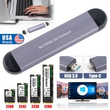 2026 NVME/NGFF M.2 to USB 3.2 Gen 2 10Gbps SSD Reader for M Key & B+M Key SSD picture