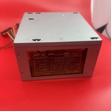 PowerSpec PS 500WF 500W ATX Switching Power Supply 20+4 Pin Fixed Cable picture