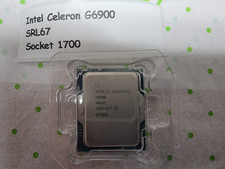 Intel Celeron G6900 LGA 1700 CPU Processor 3.4GHz Dual Core 46W SRL67 12th Gen picture