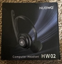 Nubwo Computer/telephone Headset HW02 Red Cable. (DR) picture
