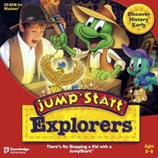 Kids Adventure CD ROM History Geography Explorers Ages 6 to 10 Learning Fun picture