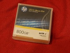 HP LTO-3 Ultrium RW 800GB Tape Cartridge – Data Backup Storage BRAND NEW SEALED picture