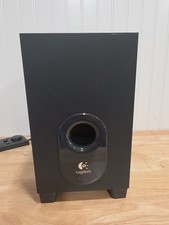 Logitech X-540 5.1 Powered Subwoofer w/ Wired Control Pod Tested Working picture