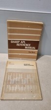 Sharp APL Reference Manual + Report Formatting Vintage Book picture