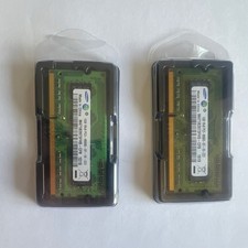 Samsung DDR2 SO-DIMM PC2-5300S 2x1GB RAM 200-Pin Laptop Memory Modules picture