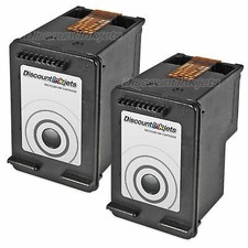 2PK DI Black Ink Cartridge Replacement for HP60 Photosmart c4700 c4780 c4680 picture