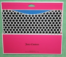 Juicy Couture iPad Sleeve NEW Black white dot Retail 48 Polka Dot 3rd Gen picture