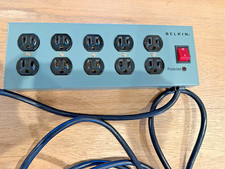 PARTS /REPAIR Belkin 10-Outlet Surge Protector Metal Case Power Strip Heavy Duty picture
