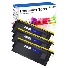 3PK TN460 Toner Cartridge Compatible For Brother Intellifax-4100 4100e 4750 5750 picture