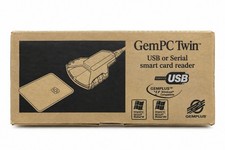 GEM PC HWP108765 C TWIN USB SMART CARD READER picture