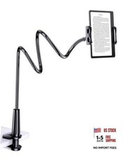 Gooseneck Kindle&Tablet Holder for Bed Hands-Free Reading on Bed Black picture