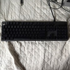 Logitech G512 IGX Brown RGB Mechanical Gaming Keyboard Used Broken Key picture