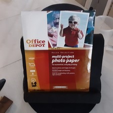 Office Depot Brilliant Gloss Professional Photo Paper 8.5 x 11 Inkjet 14Sheets picture