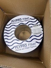 FLYPRO Fiber Optic Cable LC/UPC to LC/UPC Duplex SM OS2 200M Pull Eye picture