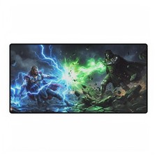 Thor Vs Doctor Doom Epic Magic Battle Cinematic Comic Art Mouse Pad Desk Mats picture