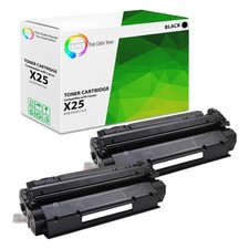 TCT 2PK X25 - 8489A001AA Black Toner Cartridges For Canon Imageclass MF3240 picture